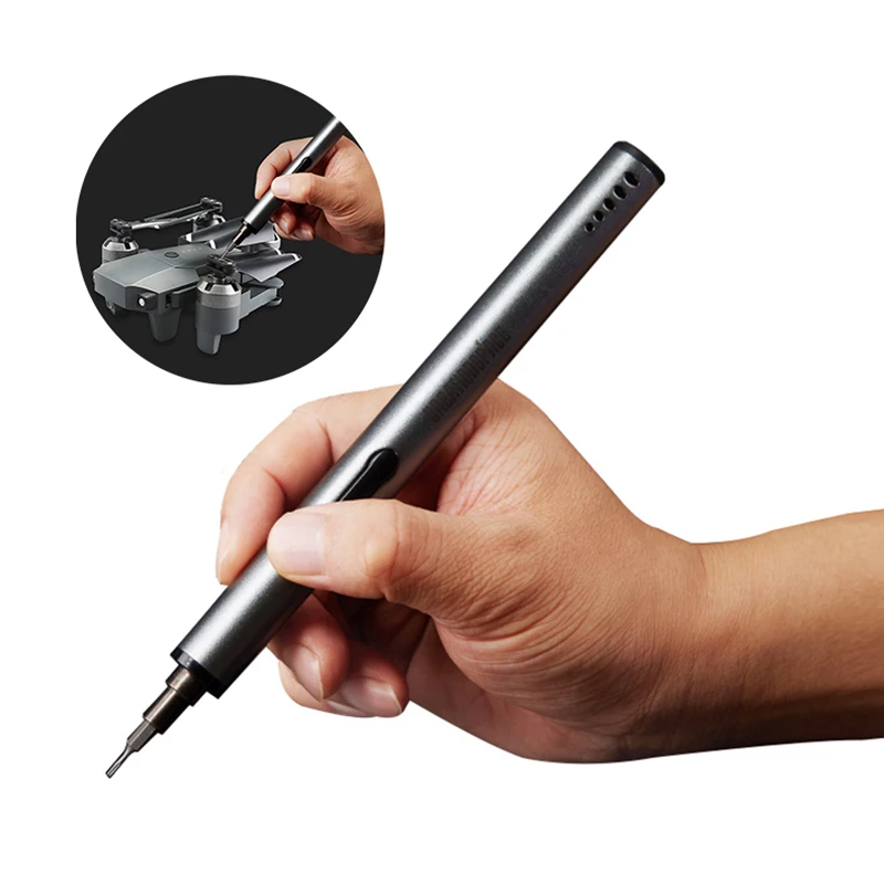 Precision Cordless Electric Screwdriver Set, Powered Screwdriver with 55 Screwdriver Bits,Repair Camera,Computer,Telephone