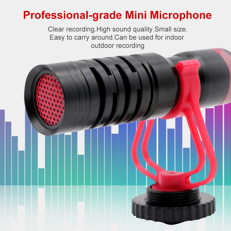 Камера SLR интервью Microph RE-150 DSLR Запись микрофон для SLR ...