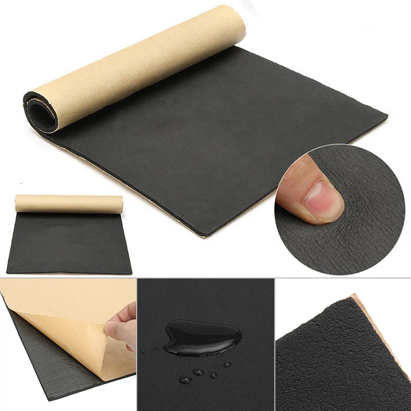 1 шт. автомобильный звукоизоляционный резиновый Поролоновый коврик 50x50 см Замена