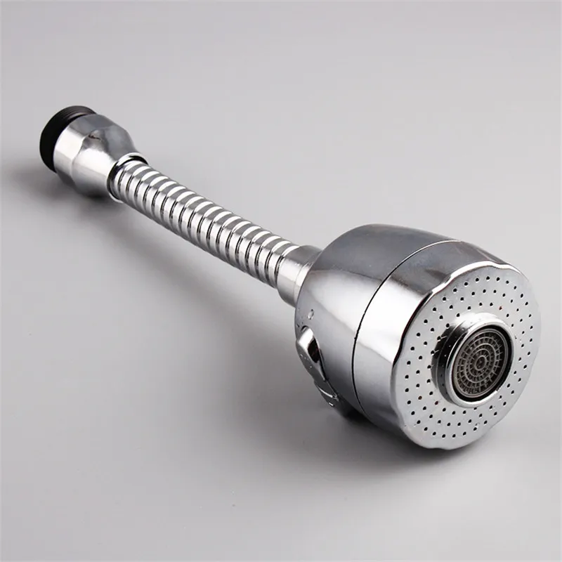 New Stainless Steel Faucet Extension Bubbler Rotate Shower Head Lengthen Tap Water Filter Home Kitchen Bathroom Sink Accessories