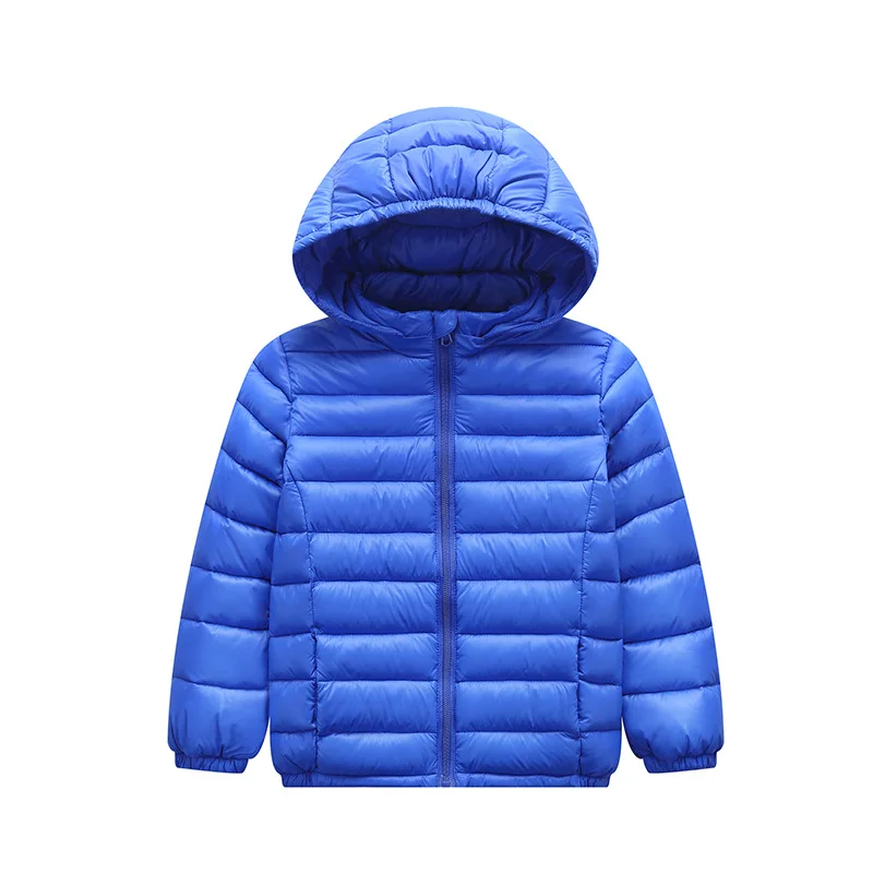 

2-8T Children's Winter Clothing Parka Coat Down Cotton Jacket 2018 New Light Thin Boys Girls Cotton-padded Jackets Outerwear