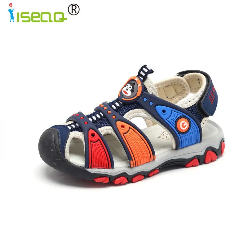 

Children Kids Boys Summer Sandals Genuine Leather Cut-outs Breathable Flats Shoes Sandalia Infantil Kids