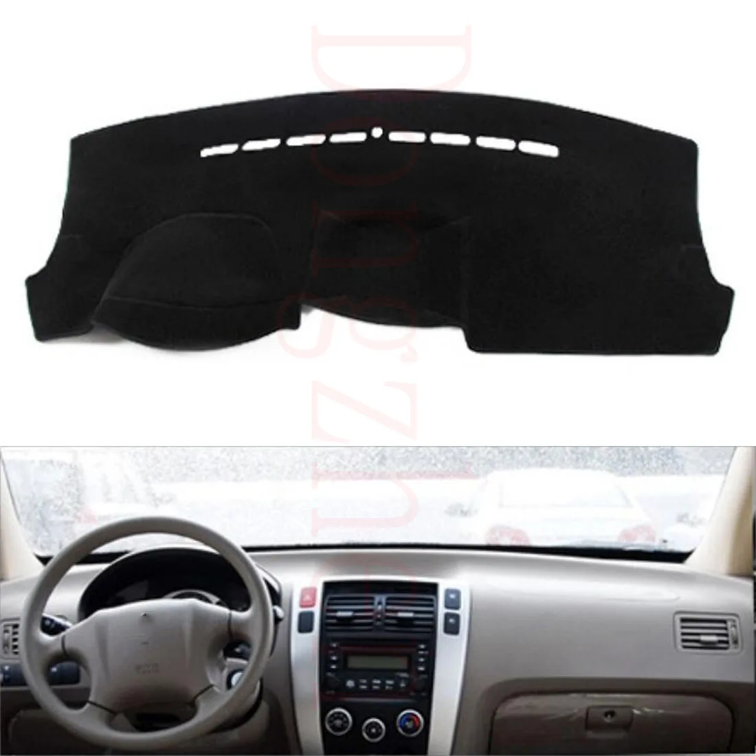 

Dongzhen Fit For HYUNDAI TUCSON 2006 to 2013 Car Dashboard Cover Avoid Light Pad Instrument Platform Dash Board Cover