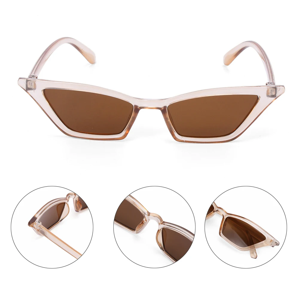 2022 New UV400 Sun Shades Women Vintage Cat Eye Sunglasses Fashion Small Frame Glasses Street Eyewear Luxury Trending Sunglasses protective equipment