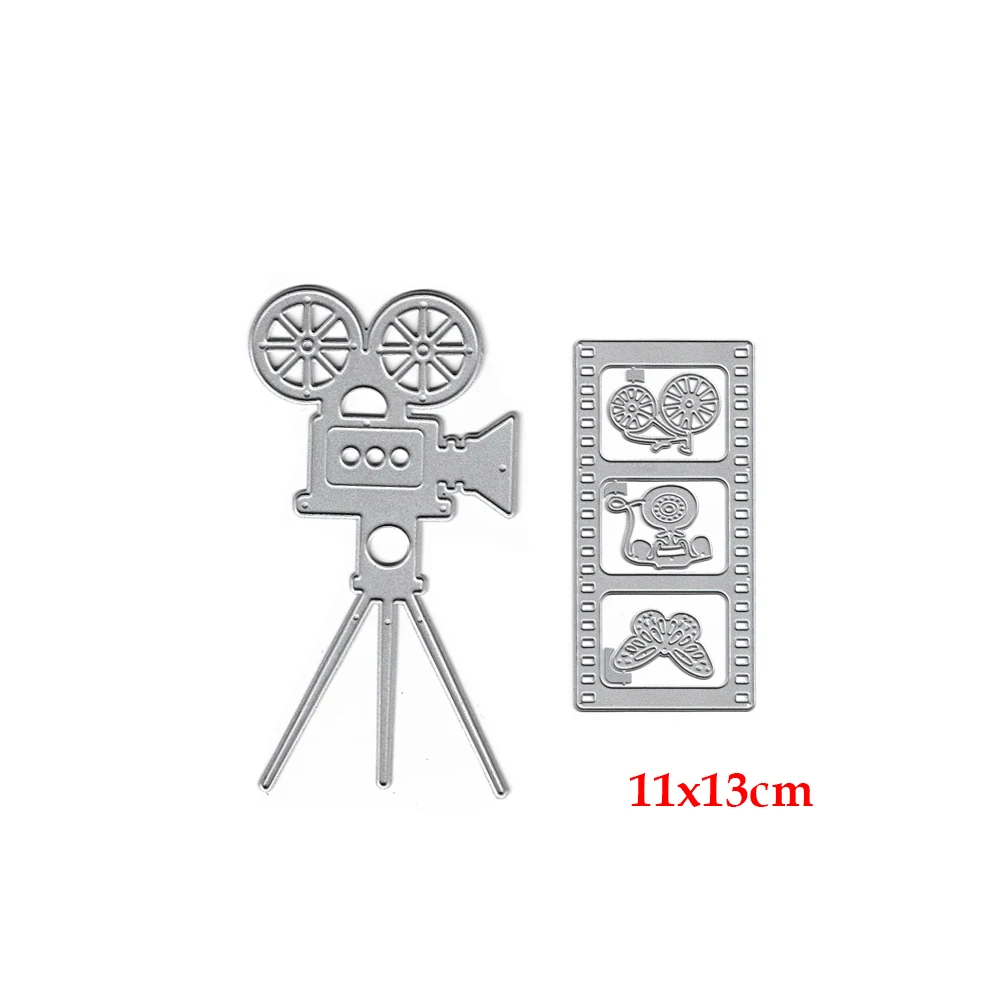 

Film And The Project Metal Cutting Die Stencils Template for Scrapbooking Paper Craft Album Cards Gift Decor Knife Punch Dies