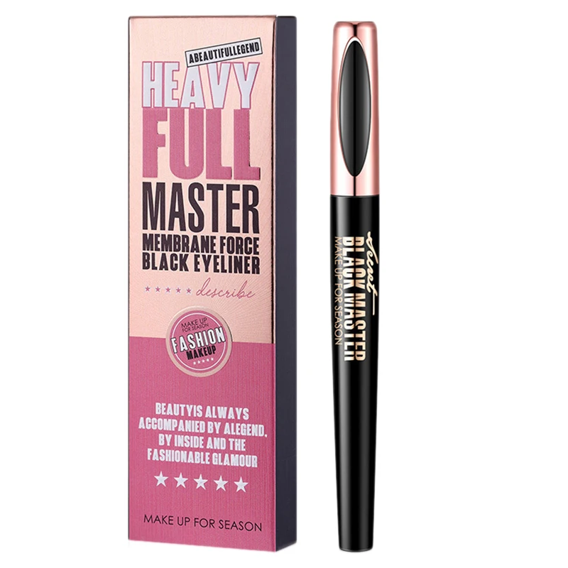 

Macfee 1Pc New Black Liquid Eye Liner Pen High Quality Natural Long Lasting Waterproof Quick Dry Eyeliner Eye Makeup Cosmetic