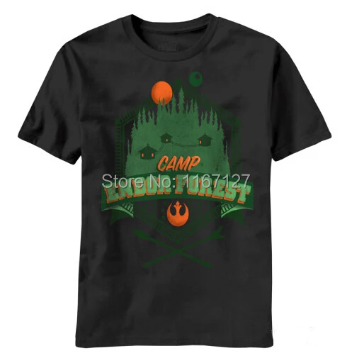 Star Wars - Camp Endor 2014 Men t-shirt 100% Cotton 16 Color Available plus S-XXXL Free Shipping | Мужская одежда