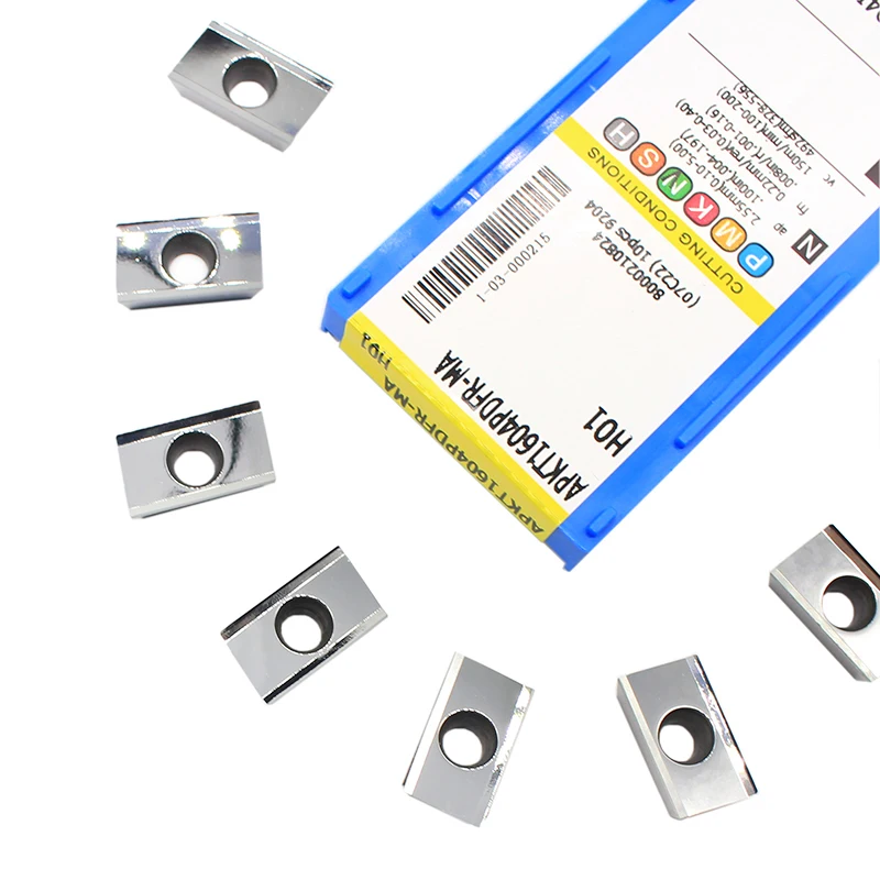 APKT1604 PDFR APKT 1604 MA H01 алюминиевое лезвие фрезер токарный инструмент ЧПУ Инструменты