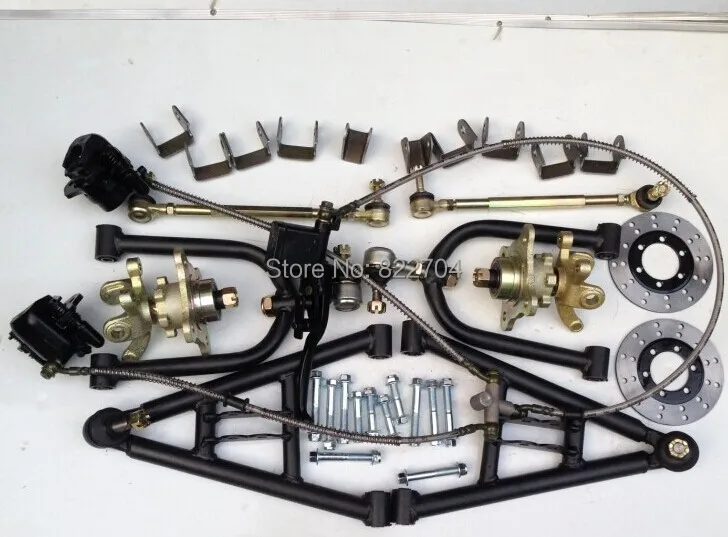 The four round of the go kart front axle suspension kit big bull ATV