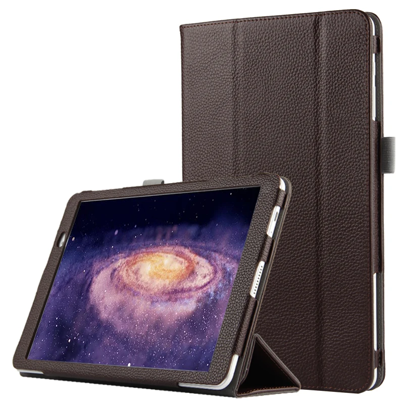 

High quality Folio Genuine leather Case Cover For Huawei MediaPad T2 Pro 10 FDR-A01W FDR-A03L 10.1 inch Tablet + Film + Stylus