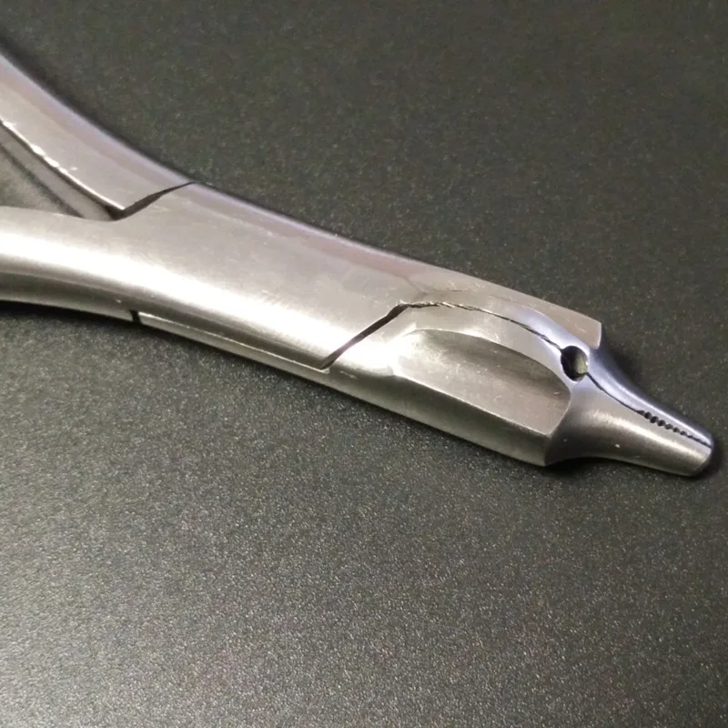 Стоматологический ортодонтический Омега петли формируя плоскогубцы, твид Тип 12.5cm.Instrument