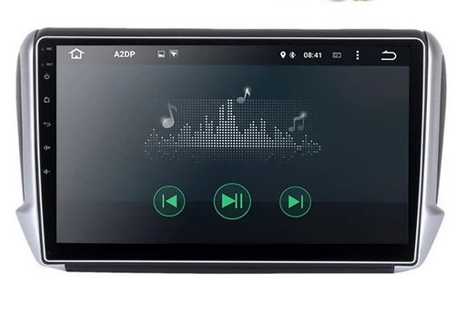 ANDROID 8 0 OCTACORE для PEUGEOT 2008 WIFI GPS BLUETOOTH легко подключить Зеркало Ссылка FULL HD с сенсорным