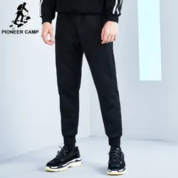Пионерский лагерь Новые Зимние флисовые тренировочные штаны брендовая мужская одежда повседневные брюки с принтом качество Стрейчевые
