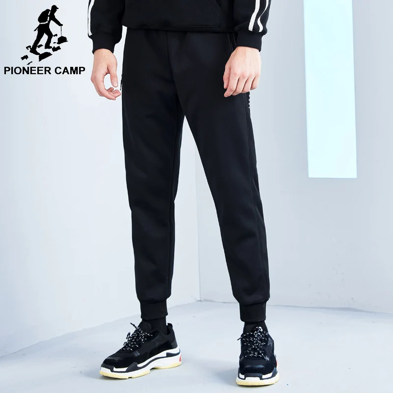 Pioneer camp Новые Зимние флисовые спортивные штаны для мужчин брендовая одежда