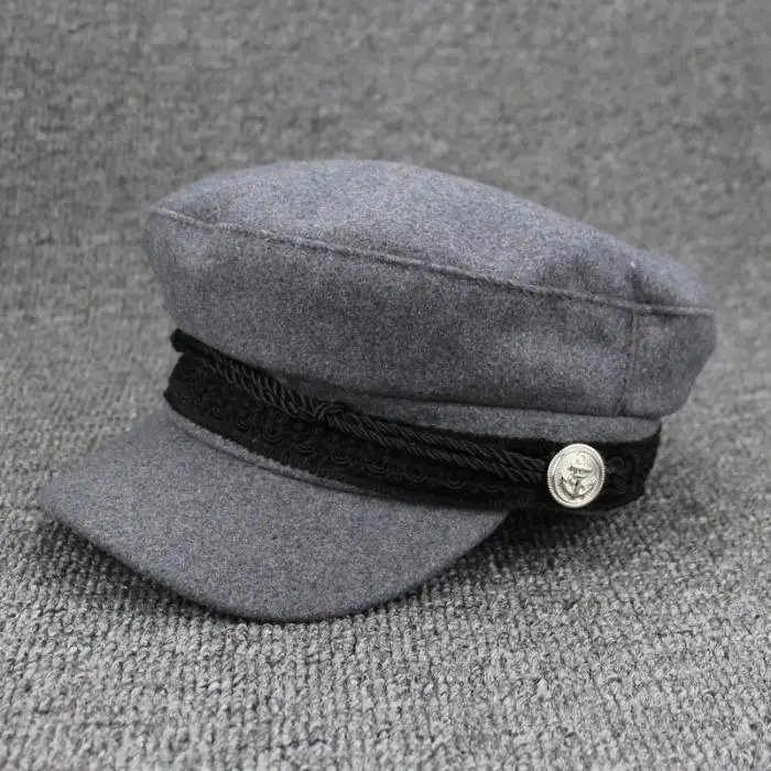 Женский Осенний берет мягкая теплая винтажная шикарная классическая женская шапка для зимы NFE99