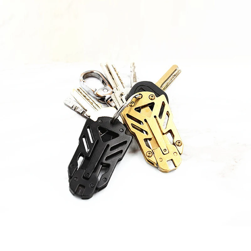 

Stainless Steel OutdoorMini knife with tactical multi-function outdoor survival EDC folding knifeSurvival Safety Tool