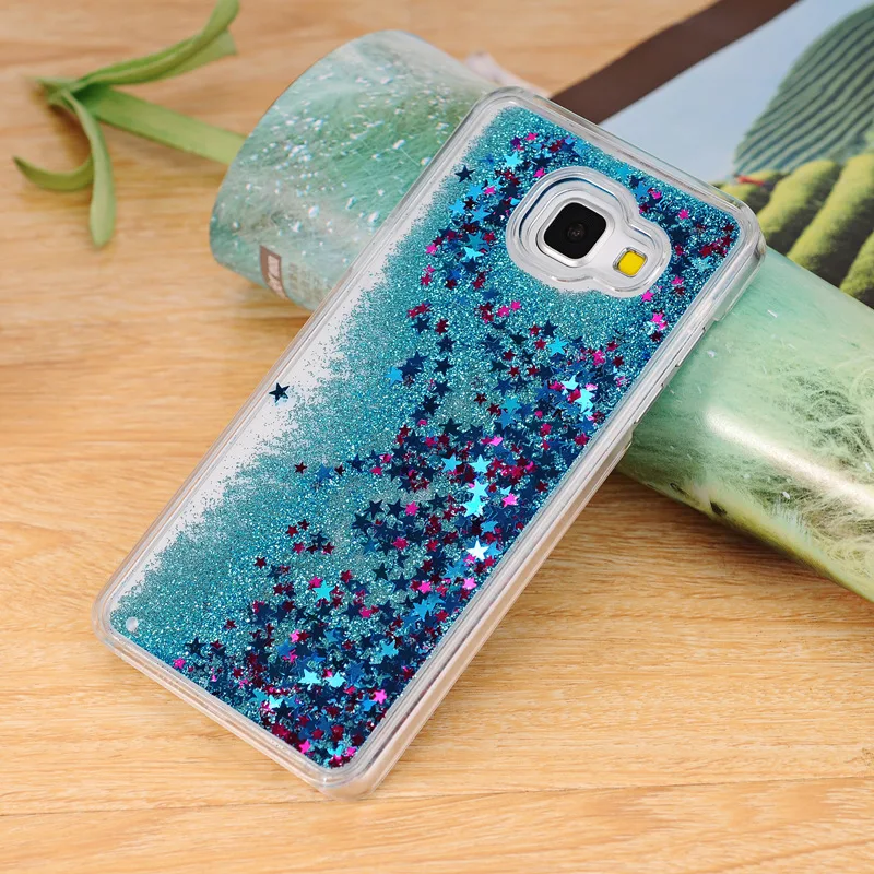 Динамические Liquid Bling Star зыбучие пески Fundas чехол для samsung Galaxy A3 A5 A7 2016/7 J5 J7 Grand Prime S4/