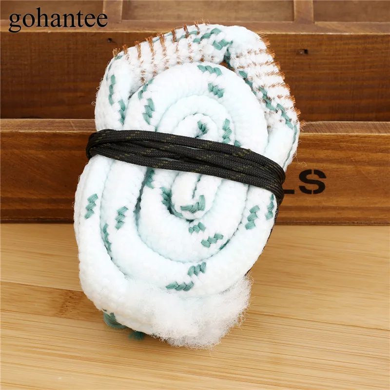 

gohantee Tactical Gun Boresnake Cleaning Clean Rope fit shotgun 12GA 12 Gauge Caliber Hunting Sling Barrel Cleaner Rifles/Pistol
