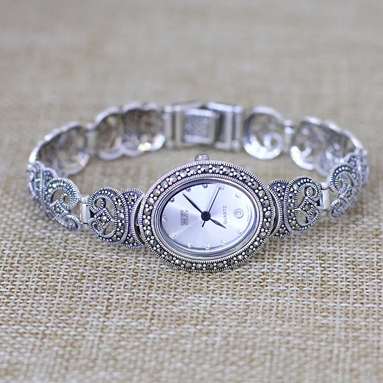 женские серебряные часы. женские серебряные часы брюс 47. 36h. сильвер эксклюзив марказит часы. часы женские кварц 120999.