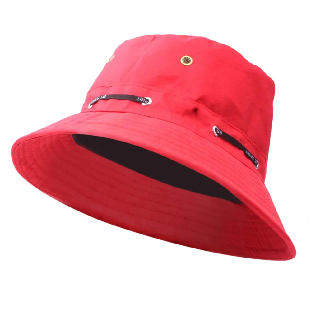 Для взрослых мужчин и женщин солнцезащитная Кепка модная кепка солнцезащитные кепки для улицы для женщин Путешествия Повседневная шляпа сомбреро mujer - Цвет: Red