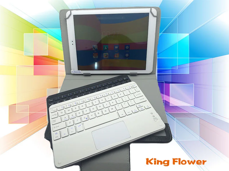 Кожаный чехол с беспроводной Bluetooth клавиатурой для Samsung N9106 9 7 дюйма 3 подарка|keyboard