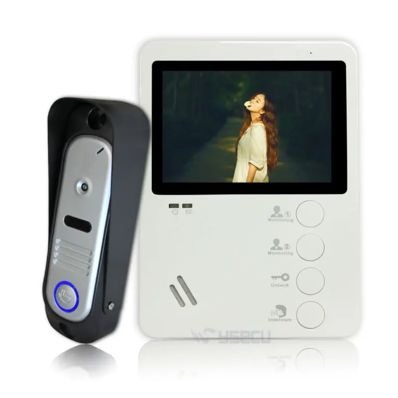 Homefong 4 3 TFT 800TVL Video Doorbell font b Camera b font Video font b Door