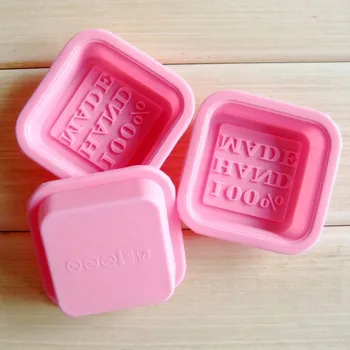 

Hot 100% Hand Made DIY Silicone Mold Soap Mold Fondant Cake Decorating Tools Silicon Mould A062