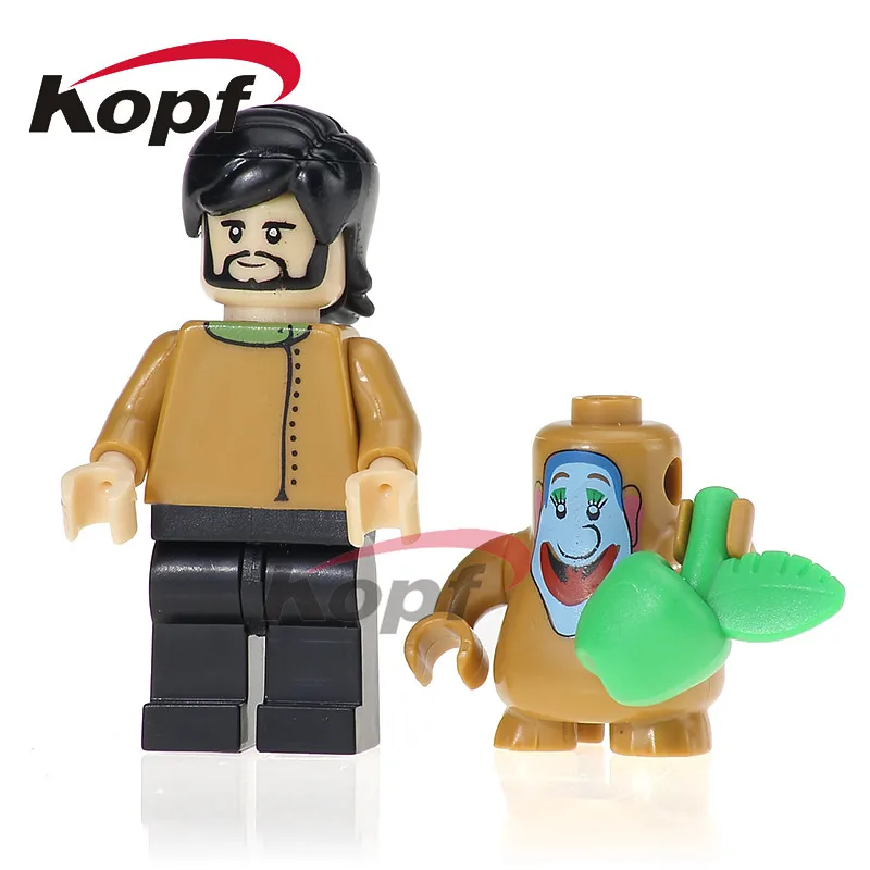 

Single Sale PG986 Building Blocks Super Heroes John Winston Lennon Small Figures Model Bricks Action Toys For Children Gift