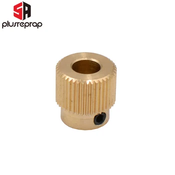 

MK7 MK8 40 Teeth Copper Brass Drive Gear Bore 5mm 40-teeth for RepRap 3D Printer Extruder Feeding Gear Wheel