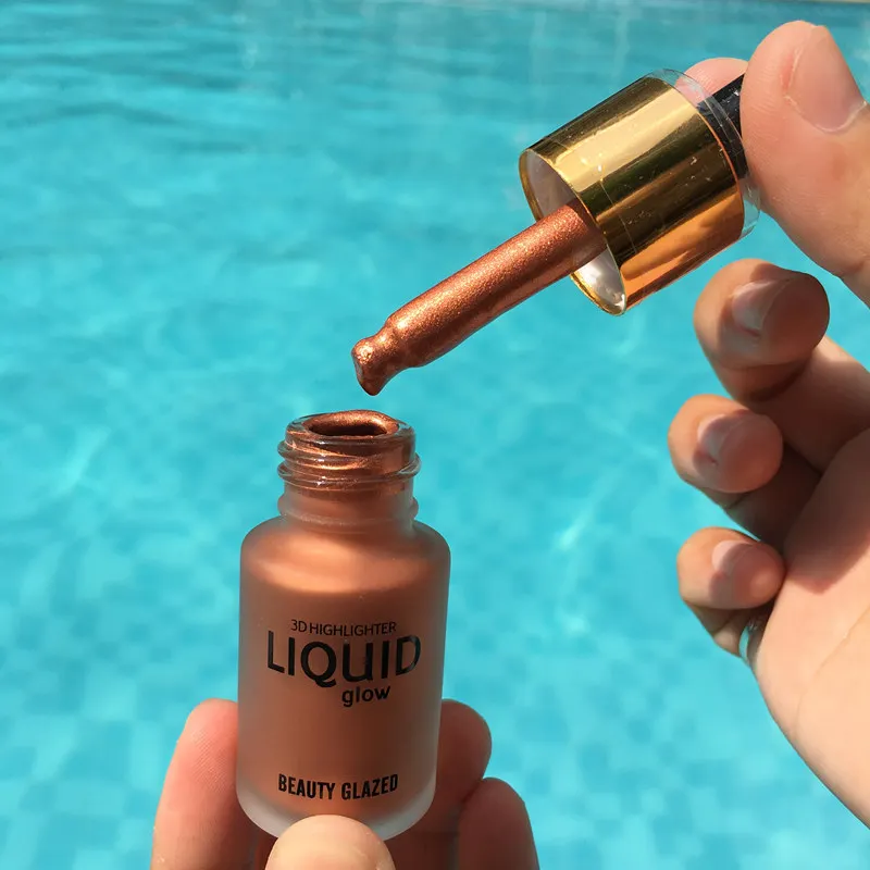 

Beauty Glazed Illuminator Liquid Glow Highlighter Makeup Highlighter Cream Concealer Shimmer Face Glow Ultra-concentrated