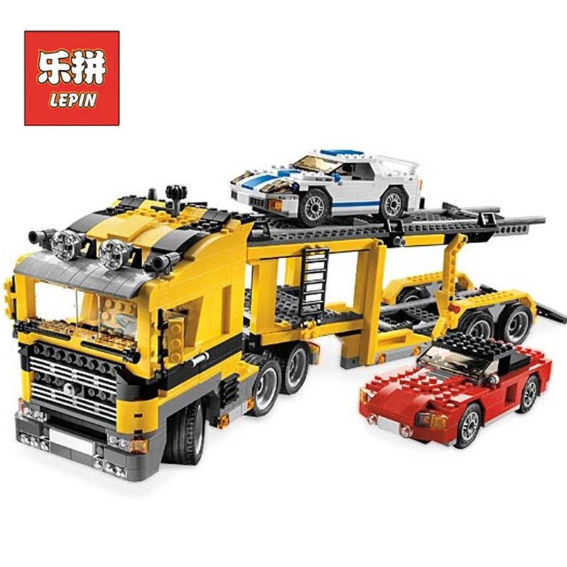 In Stock Lepin Set 24011 1344Pcs Creative Figures Highway Transport 3 In 1 Model Building Kit Blocks Bricks Educational Toy 6753