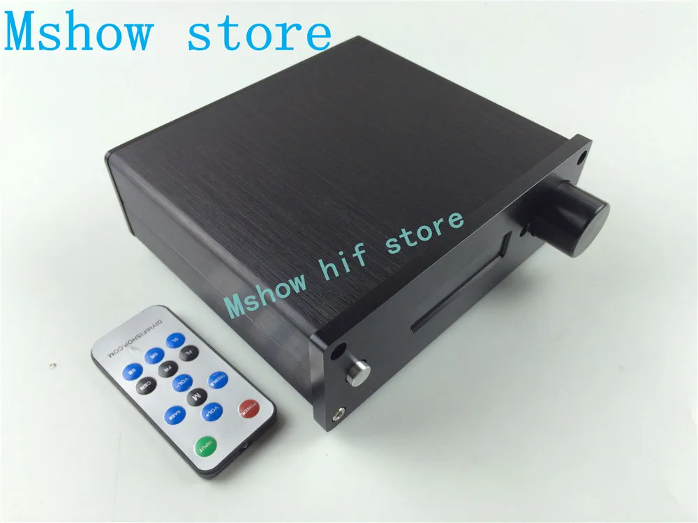 Mshow hifi audio New version PGA2310 DIP8 chip Preamp Stero Remote Volume Controller Pre-amplifier 3 ways input