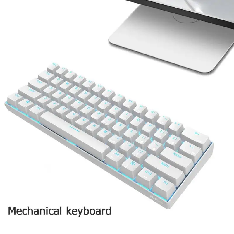  RK61 Mechanical Keyboard Wireless Bluetooth Backlight Gaming Office Keyboard Support Dropshipping