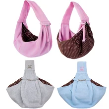 Haprpet Pet Cat Sling Hand Free переносные маленькие собаки двусторонняя сумка для домашних животных мягкая сумка и сумка-тоут дизайн