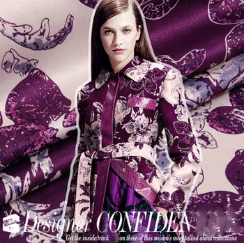 

Bauhinia high cotton silk linen and major suit fabric wholesale silk linen printing spring
