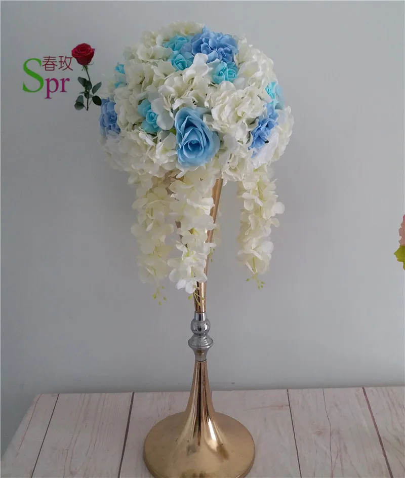 

SPR Free shipping wedding centerpiece table decoration flowers Rose Pitaya Road lead flower (only the flowers)4pcs/lot