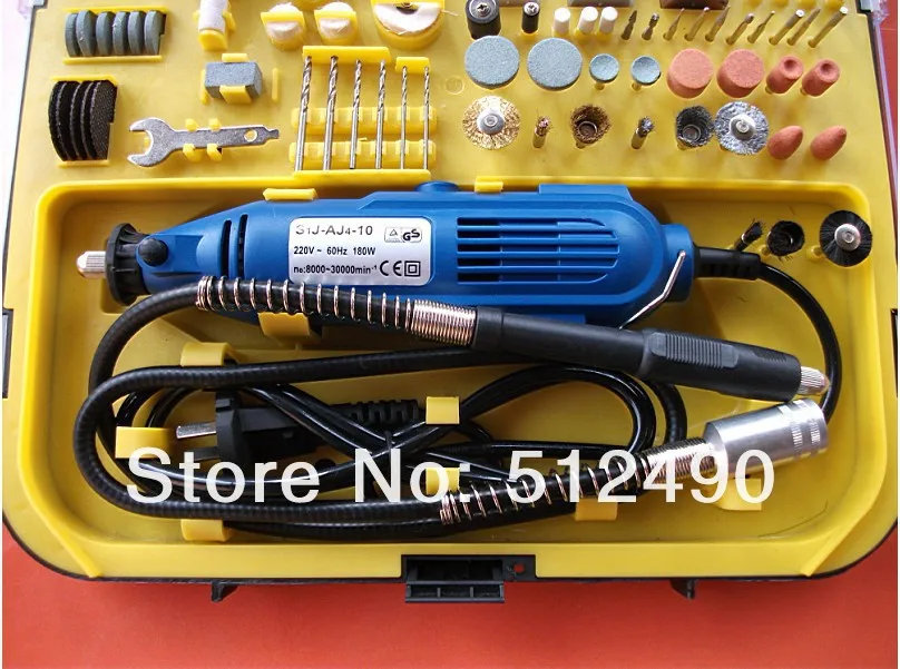 Electric Rotary Grinder Polish Sanding Tool Kitdremel rotary tool kit & 220V 180w Electric