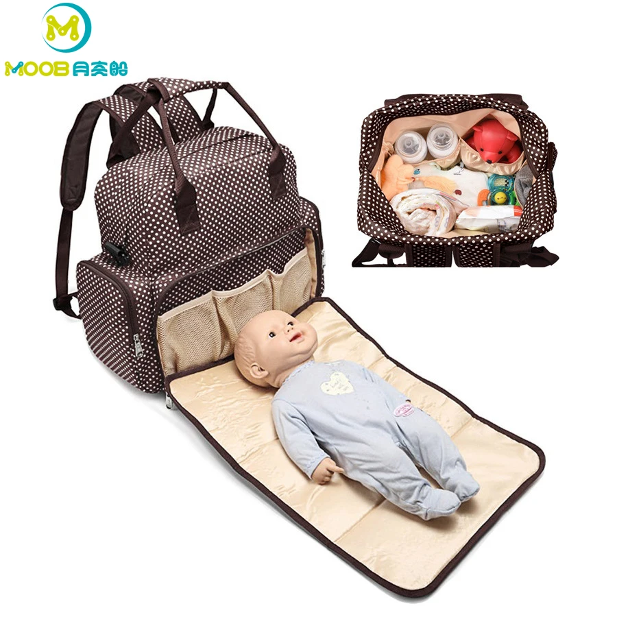 

Maternity Nappy Diaper Bag Large Capacity Mummy Diaper Bag Infant Waterproof Stroller Handbag Bag MOOB