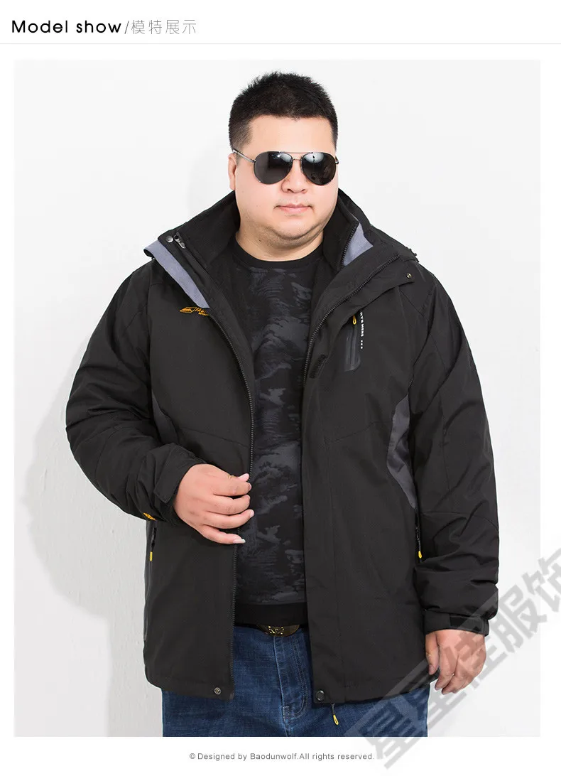 PLUS 10XL 8XL Winter Jacket Men New Arrival Casual Loose Thick Warm Mens Coats Parkas With Hooded Long Overcoats Clothing Male