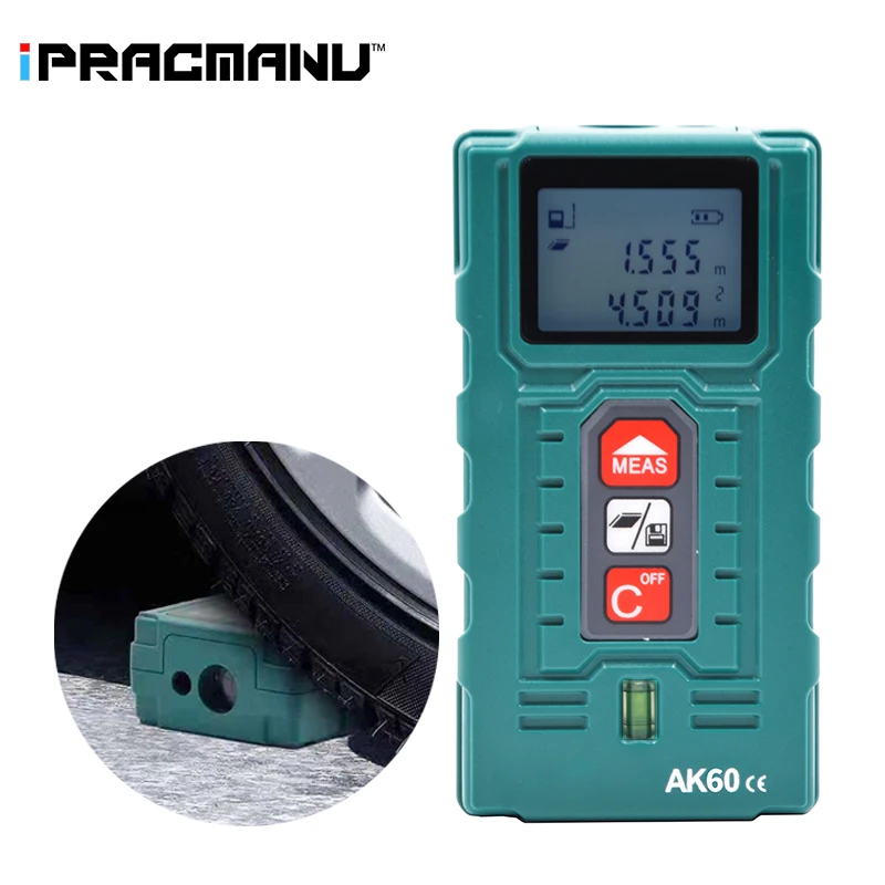 PRACMANU Anti-impact Laser Rangefinder 80M 100M Laser Distance MetrRange Finder Laser Tape Measure Build Device Digital PRACMANU Anti-impact Laser Rangefinder 80M 100M Laser Distance MetrRange Finder Laser Tape Measure Build Device Digital