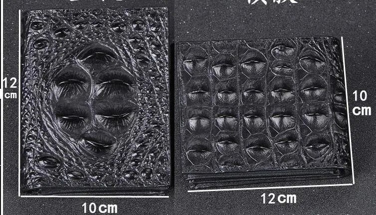 Лето г. Распродажа большая скидка для мужчин Роскошные Качество из натуральной/натуральной крокодиловой кожи кожа женские кошельк