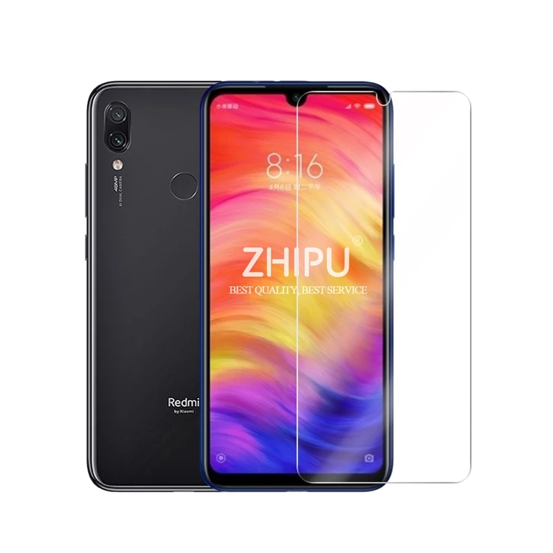10 шт. закаленное стекло для Xiaomi Redmi Note 7 Pro защита экрана 2.5D 9H защитное