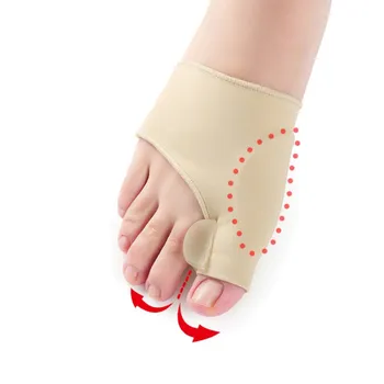 

1Pair Hallux Valgus Corrector Orthotics Feet Care Bone Thumb Adjuster Correction Pedicure Socks Big Toe Foot Care Tool