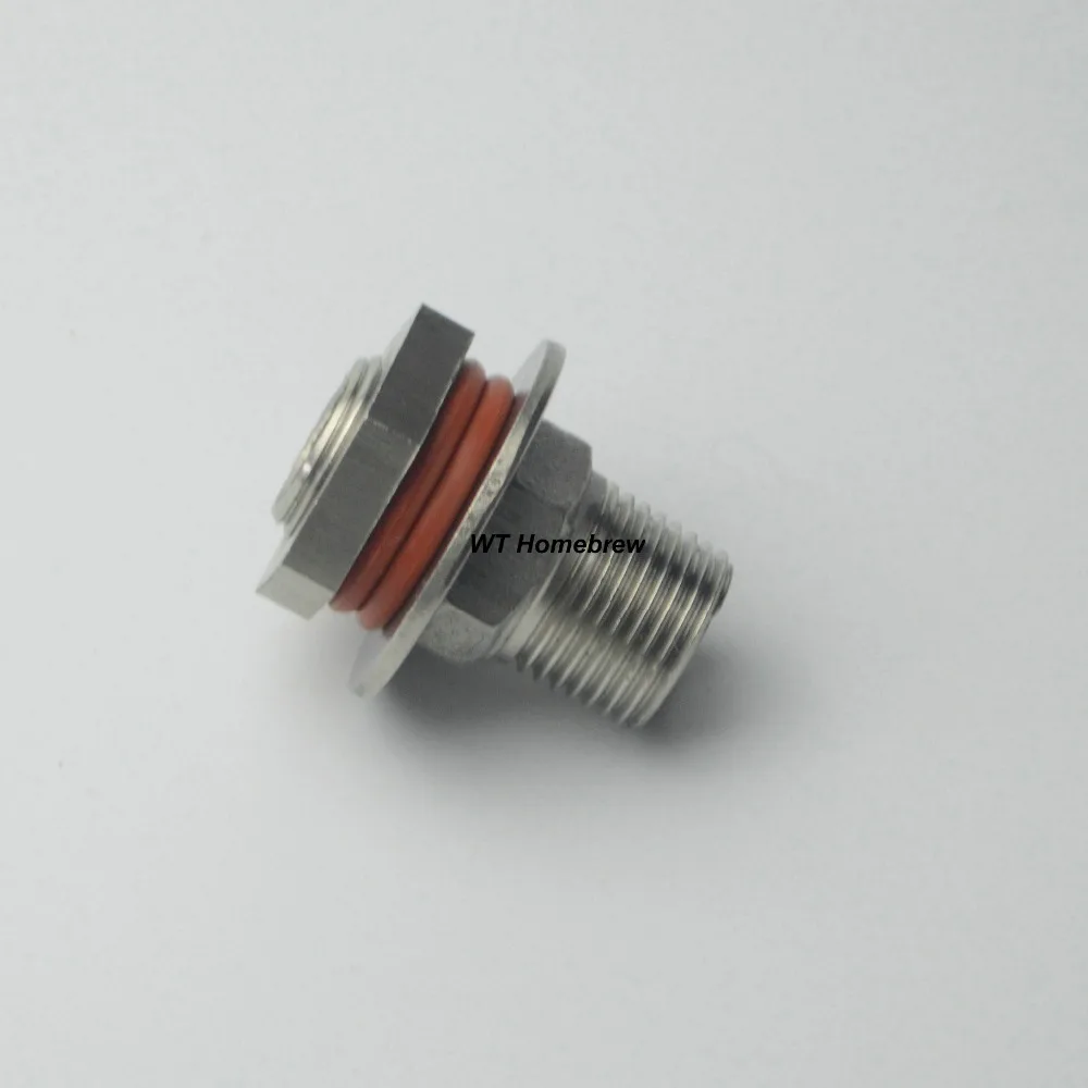 Чайник из нержавеющей стали/Keg без швов 1/2 &quotBSP Homebrew|weldless bulkhead|stainless bulkheadkeg homebrew |