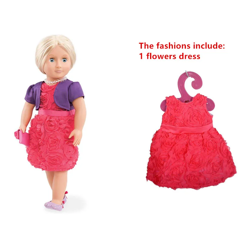 Новейшая Пижама, ночная рубашка и одежда для сна, подходит для 18 дюймов, американская кукла, 43 см, Детская кукла, одежда, аксессуары, игрушки для девочек, поколение, день рождения