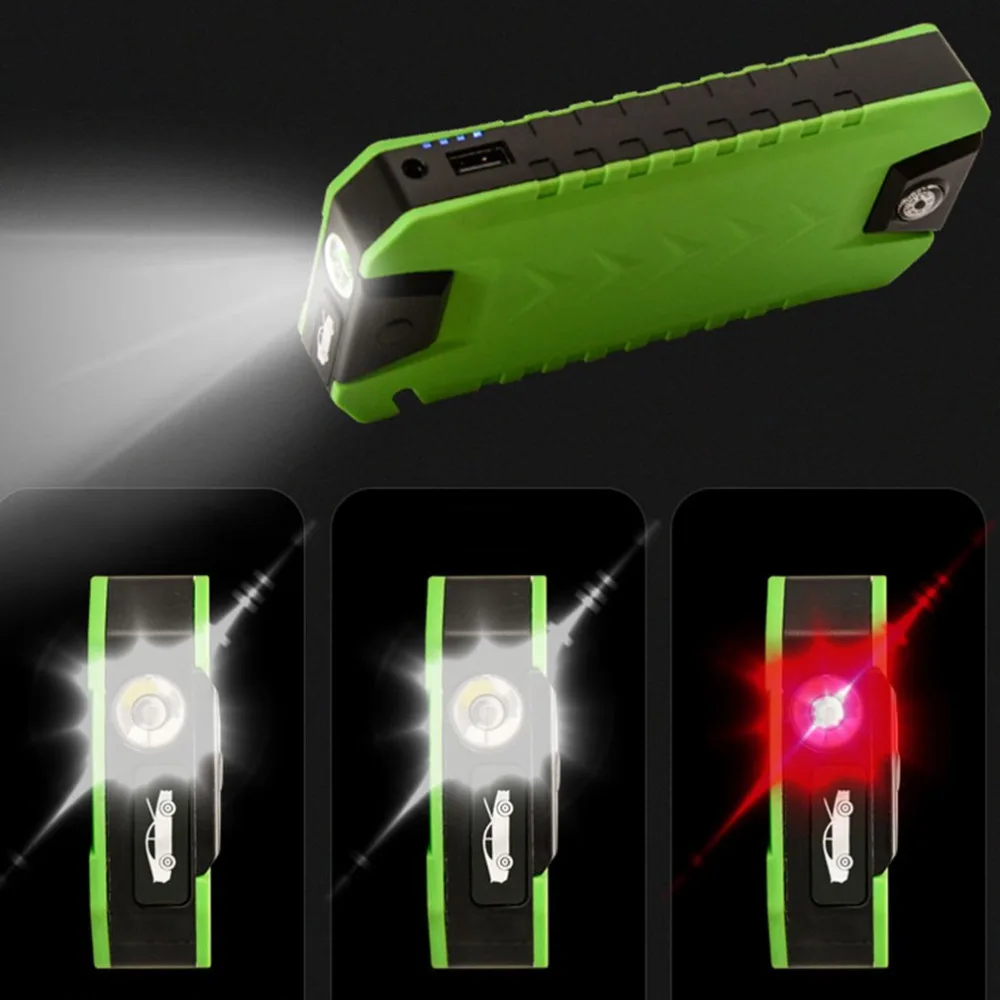 

High Power 13800mAh Auto Cars Car Jump Starter Capacity Emergency Battery 12V Charger Car Starter Booster Starting Device Power