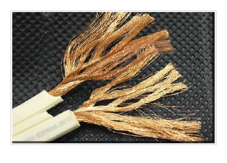 flat speaker wire surround sound speaker wire core wire 420 * 2 shares