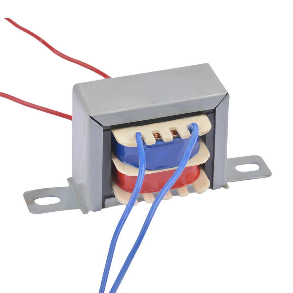 1 шт. трансформатор переменного тока 220 В до 12 В 1VA генератор El41* 17 3W 2 комплекта независимая Одиночная изоляция вторичный преобразователь напряжения