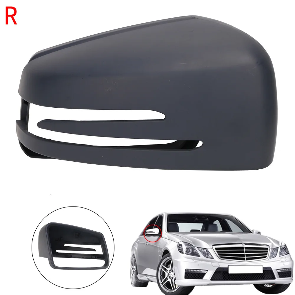 Right Side Door Wing RearView Mirror Cover Cap For Mercedes Benz MB E C