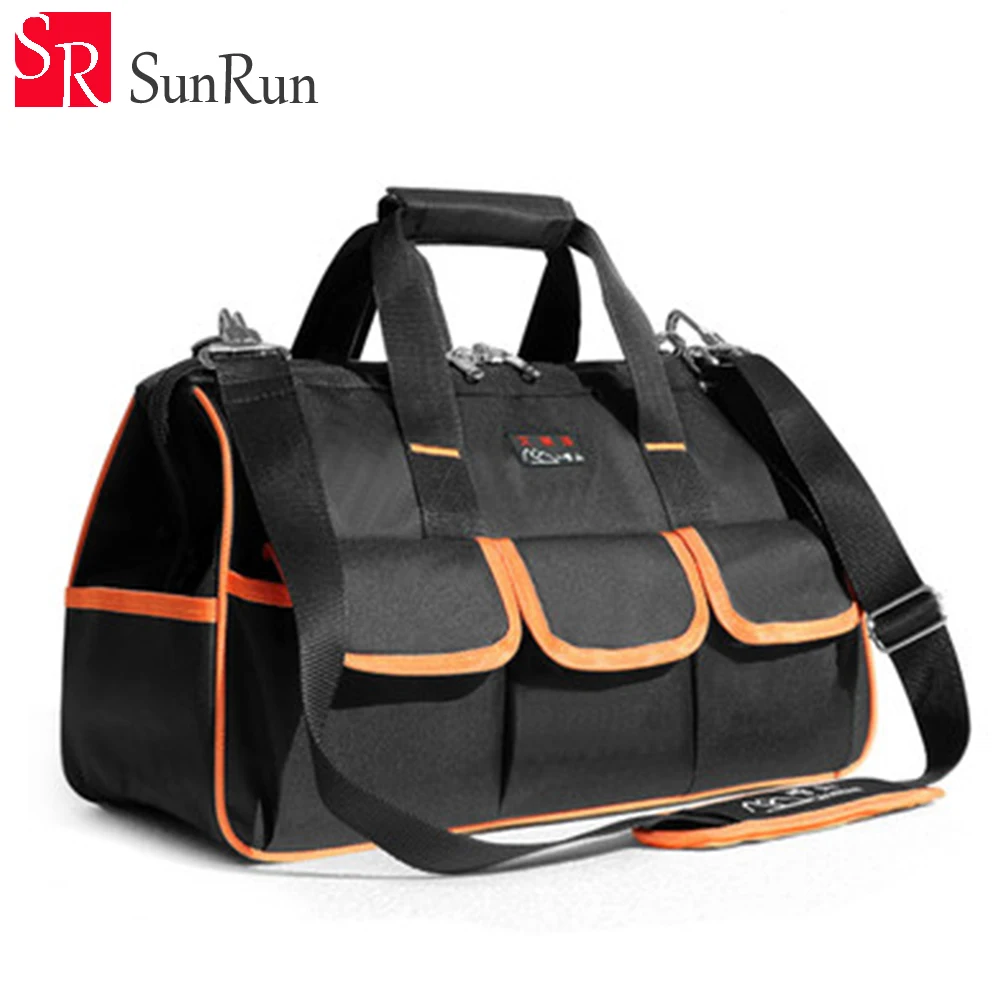 

The Biggest Size ARIURZE 19" Tool Kit Shoulder Bodypack 600D Oxford Waterproof Fabric Shoulder Bags Tool Bags Canvas Tool Bag